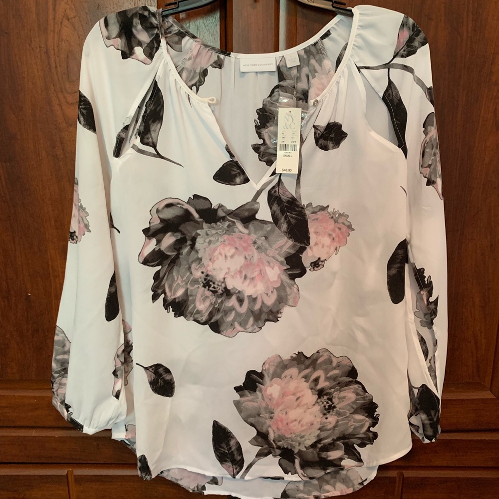 Flowered Blouse